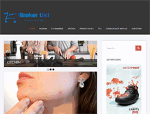 Tablet Screenshot of brokerlist.net